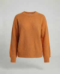 Damen Strickpullover aus weichem Kaninchenhaar-Mix Oversize