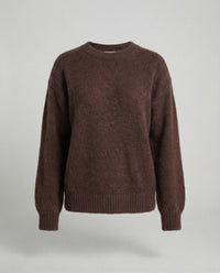 Damen Strickpullover aus weichem Kaninchenhaar-Mix Oversize