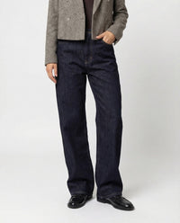 Damen High Waist Denim Hose