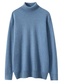 Kaschmir-Rollkragenpullover für Herren