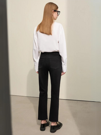 Vintage Bleistiftjeans mit hoher Taille