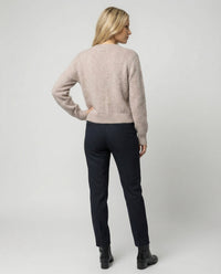Eleganter Damen Strickcardigan aus weichem gebürstetem Kaschmir für den Herbst