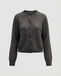 Eleganter Damen Strickcardigan aus weichem gebürstetem Kaschmir für den Herbst