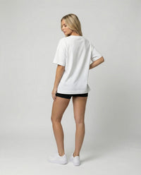 Damen Kurzarm T-Shirt Slim Fit Baumwolle Sommer Oberteil