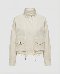 Damen Kurzjacke Trenchcoat mit Kordelzug Lockere Passform Frühling