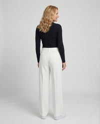Unisex Stoffhose weit mit geradem Bein
