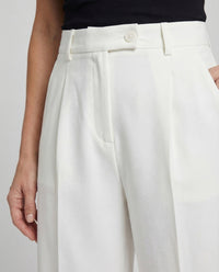 Unisex Stoffhose weit mit geradem Bein