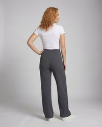 Damen Strickhose Ripp High Waist