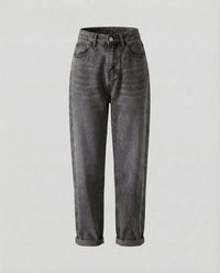 Damen Mom Jeans High Waist