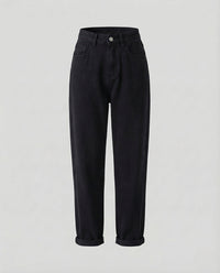 Damen Mom Jeans High Waist