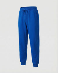 Damen Loungehose French Terry Tunnelzug Blau