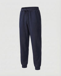 Damen Loungehose French Terry Tunnelzug Dunkelblau