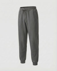 Damen Loungehose French Terry Tunnelzug Dunkelgrau