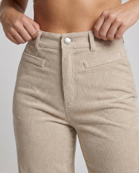 Damen Palazzo Hose Nadelstreifen Weit