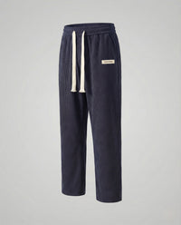 Damen Cordhose Weit Elastikbund Dunkelblau