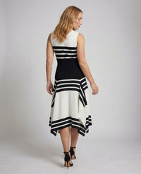 Damen Cocktailkleid Tailliert Asymmetrisch